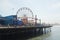 Santa Monica Pier Crowded With People In The 4th Of July. July 04, 2017. Travel Architecture Holidays.