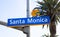 Santa Monica street sign