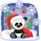 Santa Panda