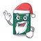 Santa PCB circuit board in the cartoon