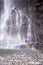 Santa Petronilla waterfall in Biasca