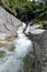 Santa Petronilla waterfalls at Biasca on Cantone Ticino