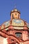 Santa prisca cupola, cathedral in taxco guerrero, mexico.