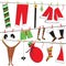 Santa\'s Christmas clothesline