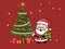 Santa\\\'s Festive Gathering - Christmas Tree Delight