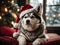 Santa\\\'s Sledmate: Husky Fashion for a Jolly Howl-iday