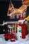 Santa Snowman by Festive House