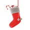 Santa Sock with Gifts