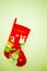 Santa socks for treats surprises