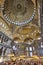 Santa Sofia mosque indoor. Historic landmark place in Istanbul. Byzantium