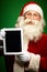 Santa with touchpad