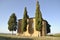 Santa Vitaleta chapel in Val d`Enza, in Tuscany