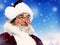 Santa Winter Seasonal New Year Snowing Concept