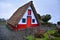 Santana - traditional houses of Madeira, made of straw