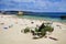 SANTANDER, CANTABRIA, SPAIN, JULY 27, 2018: View of the Playa del Camello in Santander