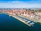 Santander city aerial view, Spain