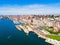 Santander city aerial view, Spain