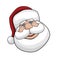 Santas Smiling Face