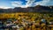 Santi stupa and Leh-Ladakh city on afternoon light