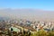 Santiago, chile. View from Cerro San Cristobal.