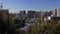 Santiago city center panoramic view Chile