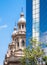 Santiago Metropolitan Cathedral seeing behind the modern building