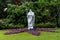 Santo Domingo de Guzman statue at Caleruega Chapel