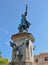 Santo Domingo, Dominican Republic. Statue of Christopher Columbus Statue located in the Columbus Square Colonial Zone.