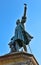 Santo Domingo, Dominican Republic. Statue of Christopher Columbus Statue located in the Columbus Square Colonial Zone.