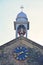 Santo Nino de Tondo Parish clock facade in Tondo, Manila, Philippines