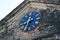 Santo Nino de Tondo Parish clock facade in Tondo, Manila, Philippines