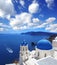 Santorini Churches in Oia, Greece
