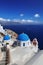 Santorini Churches in Oia, Greece