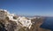 Santorini coastline panorama