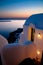 Santorini House at Sunset