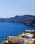 Santorini island, Greece - Caldera over Aegean sea