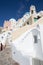 Santorini - The look to typically blue churches cupolas in Oia