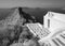 Santorini - The look to typically little church Agios Ioannis Katiforis in Imerovigli and the Skaros