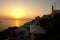 Santorini sunset Greek islands