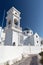 Santorini - The tower of Anastasi church in Imerovigli