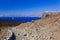 Santorini view from volcano