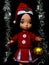 Santy doll , a doll wear santa dress