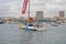 Sanya A Famous Volvo Ocean Race Competitor - Historic Yacht racing Sailing Boat