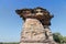 Sao chaliang giant mushroom stone pillar in ubonratchathani ,thailand