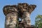 Sao chaliang giant mushroom stone pillar in ubonratchathani ,thailand