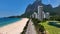 Sao Conrado Beach at Downtown Rio de Janeiro in Rio de Janeiro Brazil.