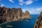 The sao lorenze cliffs, Madeira.