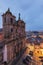 Sao Lourenco church in Porto at sunrise