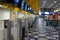 Sao Paulo/Brazil: Congonhas airport, empty boarding area due to covid19