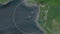 Sao Tome - satellite. Circled